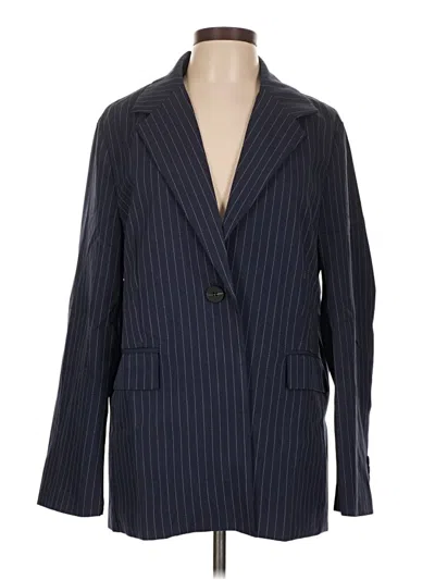 Pre-owned Bronze Snake Blazer Jacket In Blue