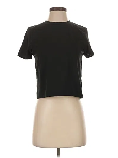 Pre-owned Bronze Snake Short Sleeve Turtleneck In Black