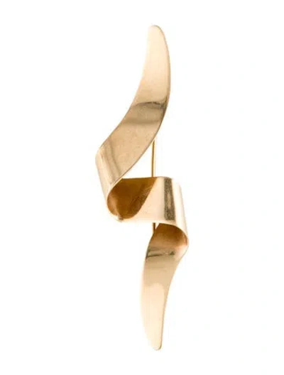Pre-owned Brooch 14k Abstract  In Multi