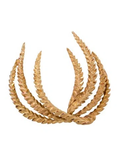 Pre-owned Brooch 14k  In Multi