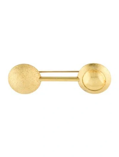 Pre-owned Brooch 18k Pin  In Multi