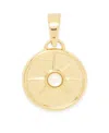 Brook & York 14k Gold-plated Rosa Cultured Mother Of Pearl Charm In Gold