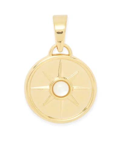 Brook & York 14k Gold-plated Rosa Cultured Mother Of Pearl Charm