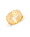 BROOK & YORK 14K GOLD-PLATED VERMEIL LARK RING