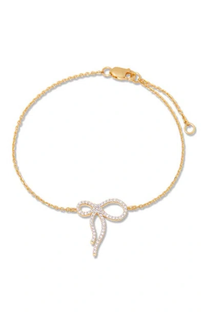 Brook & York Brook And York Adeline Bow Bracelet In Gold