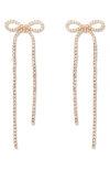 Brook & York Brook And York Adeline Bow Statement Earrings In Gold