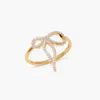 Brook & York Adeline Bow Vermeil Ring In Gold