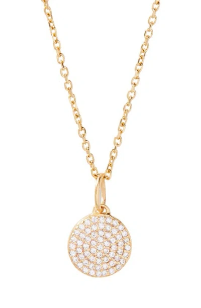 Brook & York Adeline Coin Pendant Necklace In Gold