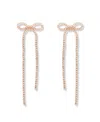 Brook & York Adeline Gold Plated Bow Statement Earrings