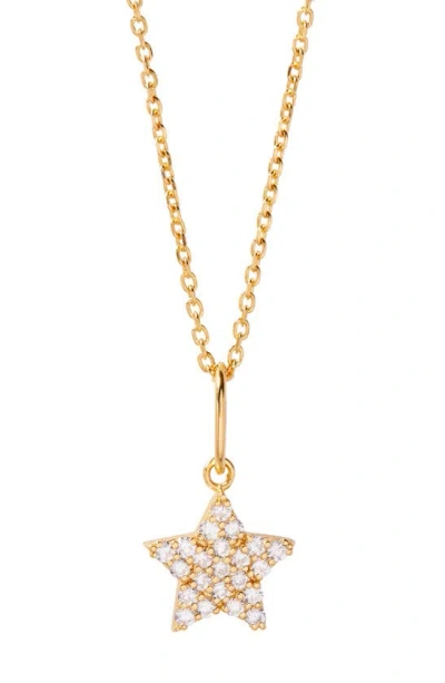 Brook & York Adeline Star Pendant Necklace In Gold