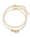 Brook & York Alex Birthstone Bracelet In Gold November