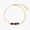 Brook & York Alex Birthstone Bracelet In Red