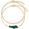 Brook & York Alex Birthstone Bracelet In Gold May
