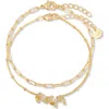 Brook & York Alex Birthstone Bracelet In Gold November