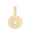 Brook & York Crystal 14k Gold-plated Emily Charm In Gold