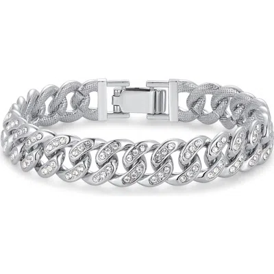Brook & York Cubic Zirconia Chain Link Bracelet