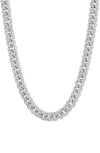 Brook & York Cubic Zirconia Chain Link Necklace
