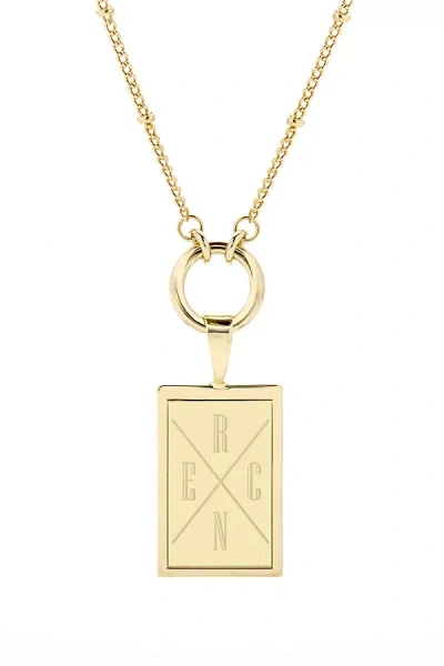Brook & York Custom Matrix Necklace In Gold