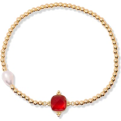 BROOK & YORK BROOK AND YORK DAKOTA BIRTHSTONE BRACELET