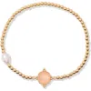 Brook & York Brook And York Dakota Birthstone Bracelet In Brown