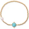Brook & York Brook And York Dakota Birthstone Bracelet In Purple