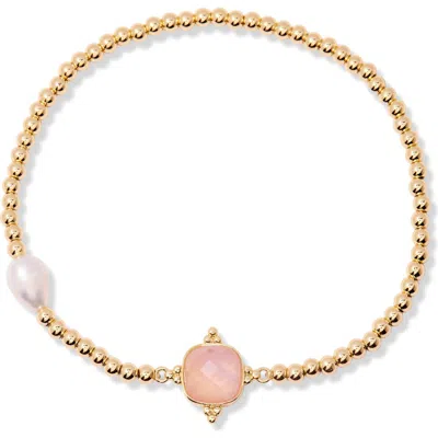 Brook & York Brook And York Dakota Birthstone Bracelet In Gold