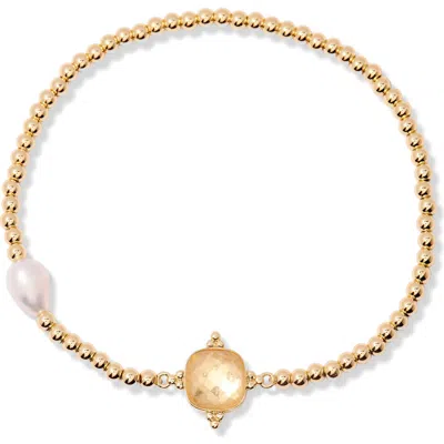 Brook & York Brook And York Dakota Birthstone Bracelet In Gold