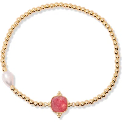 Brook & York Brook And York Dakota Birthstone Bracelet In Gold
