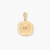 Brook & York Dakota Zodiac Wanderlust Charm In Gold
