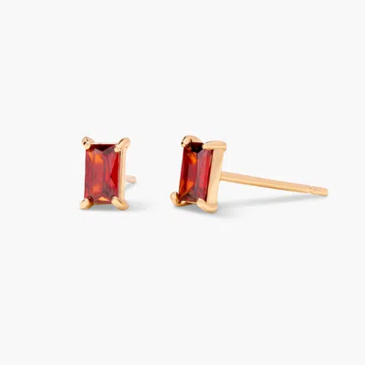 Brook & York Darcy Birthstone Earrings In Gold