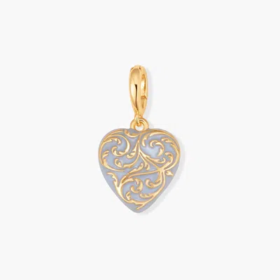 Brook & York Effie Vintage Heart Charm In Multi
