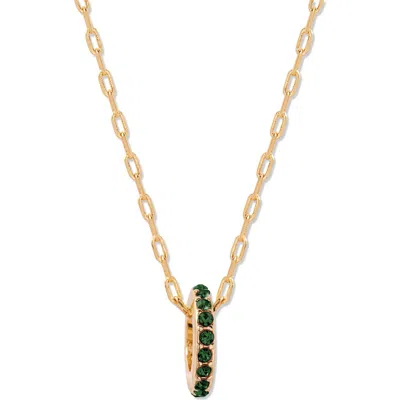 Brook & York Brook And York Gabby Birthstone Necklace In Gold