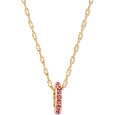 Brook & York Brook And York Gabby Birthstone Necklace In Gold