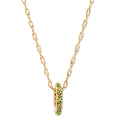 Brook & York Brook And York Gabby Birthstone Necklace In Gold