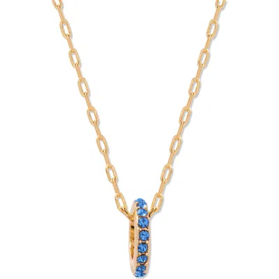 Brook & York Brook And York Gabby Birthstone Necklace In Gold