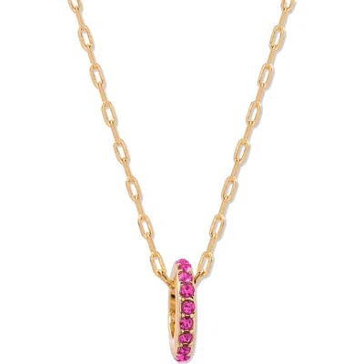 Brook & York Brook And York Gabby Birthstone Necklace In Gold