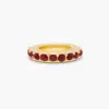 Brook & York Gaby Birthstone Bead In Red