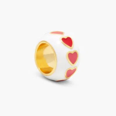 Brook & York Gaby Heart Enamel Bead In Multi