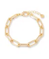 Brook & York Gold Plated Colette Xl Chain Bracelet In Gold