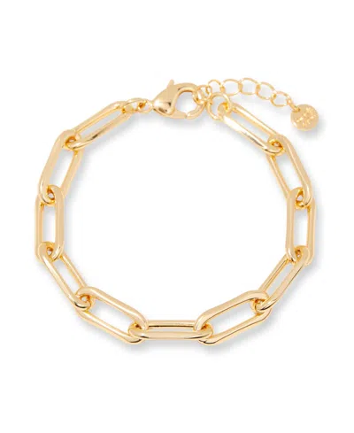 Brook & York Gold Plated Colette Xl Chain Bracelet