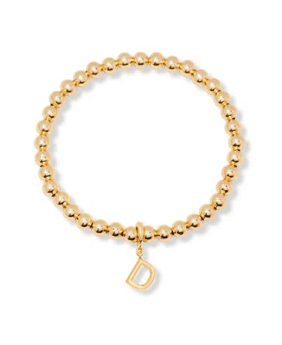 Brook & York Gold Plated Makenna Initial Bracelet
