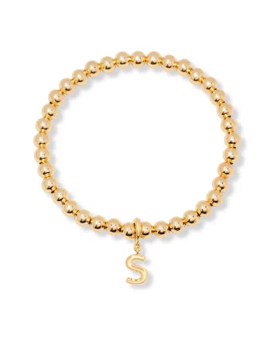 Brook & York Gold Plated Makenna Initial Bracelet