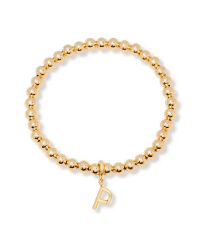 Brook & York Gold Plated Makenna Initial Bracelet