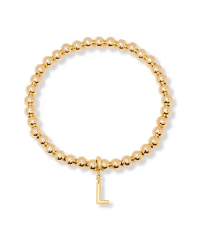 Brook & York Gold Plated Makenna Initial Bracelet