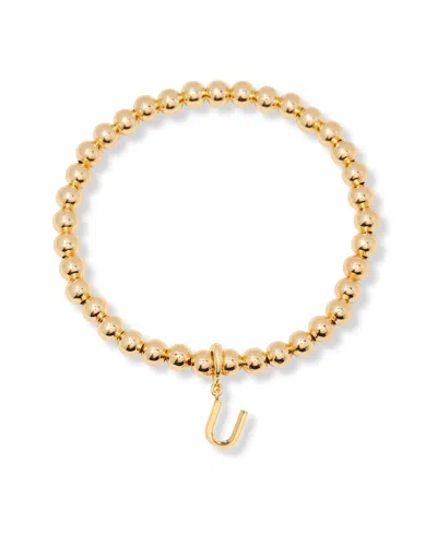 Brook & York Gold Plated Makenna Initial Bracelet
