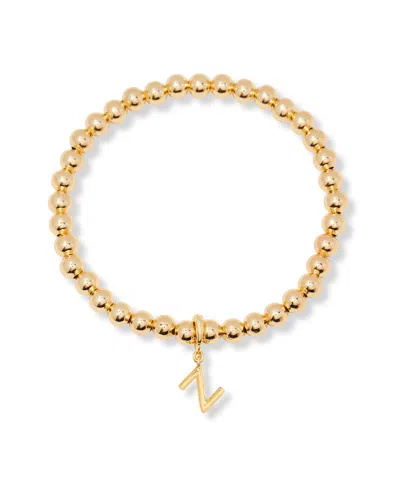 Brook & York Gold Plated Makenna Initial Bracelet