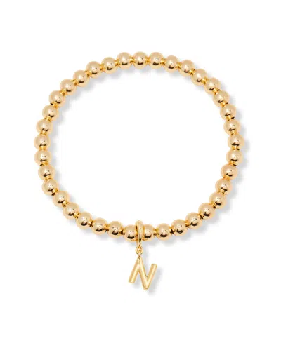 Brook & York Gold Plated Makenna Initial Bracelet