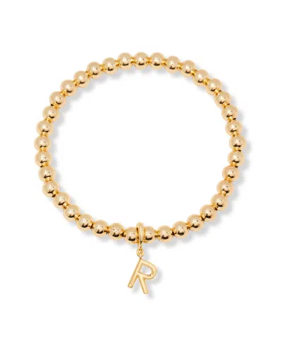 Brook & York Gold Plated Makenna Initial Bracelet