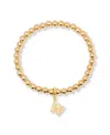 Brook & York Gold Plated Makenna Initial Bracelet