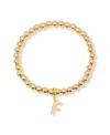 Brook & York Gold Plated Makenna Initial Bracelet